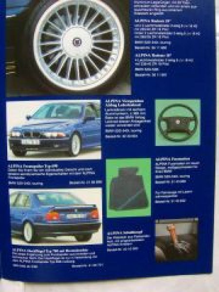Original Alpina Teile 5er Reihe E39 September 1997