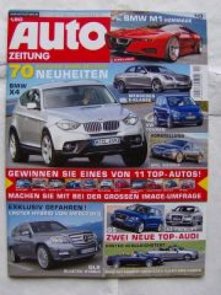 Auto Zeitung 10/2008 CLK63 AMG Cabrio,M3 Cabrio E93