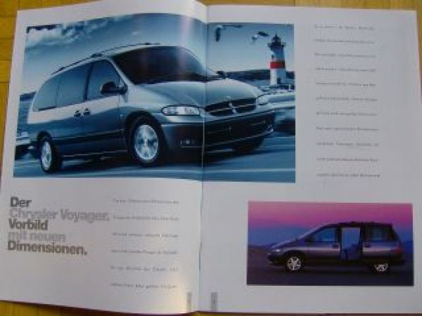 Chrysler +Jeep Gesamtprospekt +Preisliste 1996 NEU