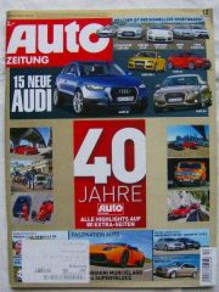 Auto Zeitung 12/2009 911 GT3,Exige Cup 260,Nissan GT-R