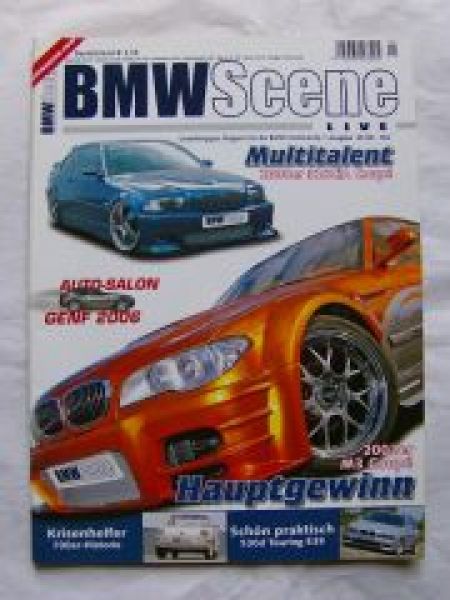 BMW Scene Live 5/2006 328CiA Coupè E46,530d Touring E39