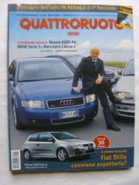 Quattroruote Nr.545 Marzo 2001 A4,E46,W203,Stilo