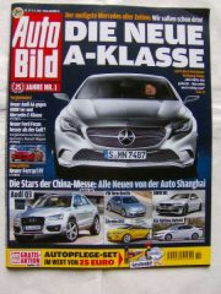 Auto Bild 14/2011,Ferrari FF,Rolls Royce 102EX,smart forspeed