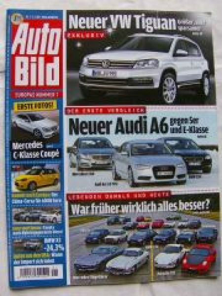 Auto Bild 1/2011 Fisker Karma,M535i E12,535i E60,911 GT2 RS