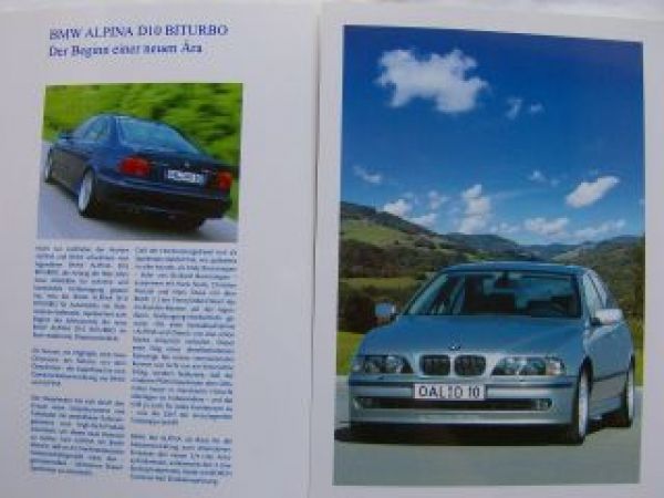 BMW Alpina D10 Biturbo E39 Februar 1999 NEU