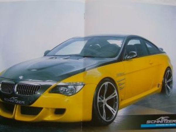 AC Schnitzer Felgendesign +Tension E63 Poster NEU
