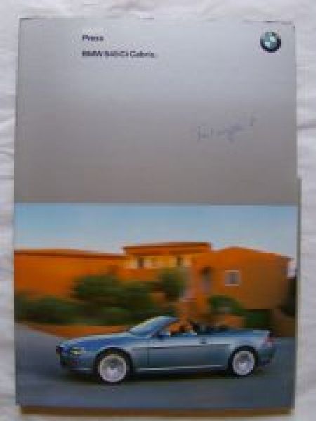 BMW 645Ci Cabrio E64 Dezember 2003