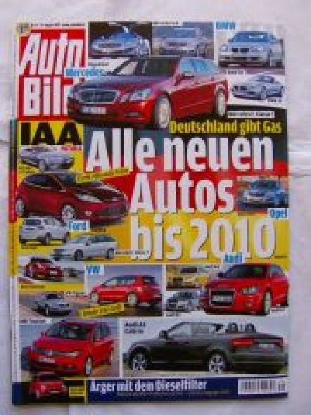 Auto Bild 34/2007 BMW 630i Coupè E63,Jaguar XK 3.5 Coupè