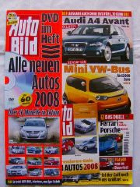 Auto Bild 39/2007 Audi A8 4.2TDi,S3,745d E65,Roewe 450