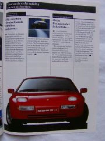 Porsche Beilage 911 C4,928 S4,944 S2