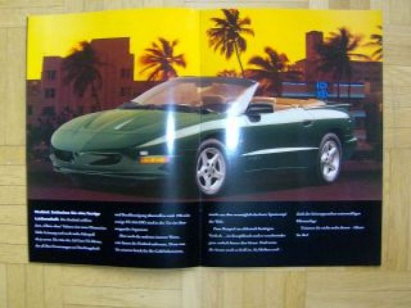 Firebird Trans Am Prospekt  NEU Hochglanz