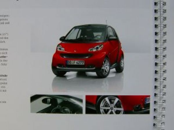 Smart Ringbuch 10 Jahre smart fortwo +Edition