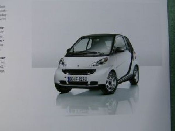 Smart Ringbuch 10 Jahre smart fortwo +Edition