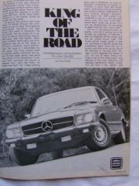 Motor Trend June 1976 Buick Turbo V6, Indy 500 Forestcas,Mercede
