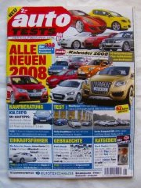 auto TESTS 1/2008 Mini One R56,Twingo,Fiat 500,Mondeo Turnier