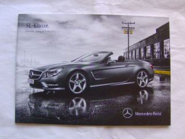 SL350,SL500,SL63AMG SL65AMG BR231 Juli 2012 NEU