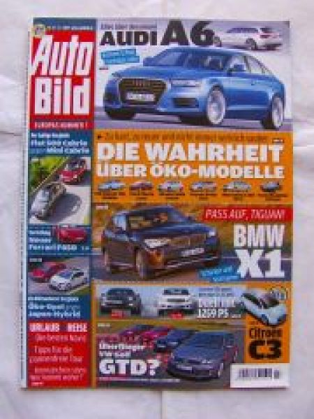 Auto Bild 27/2009 BMW 120d E87,Lancia Delta,Mazda3,500 Cabrio