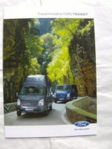 Ford Transit Freizeitmodelle Nugget/Euroline Juli 2012