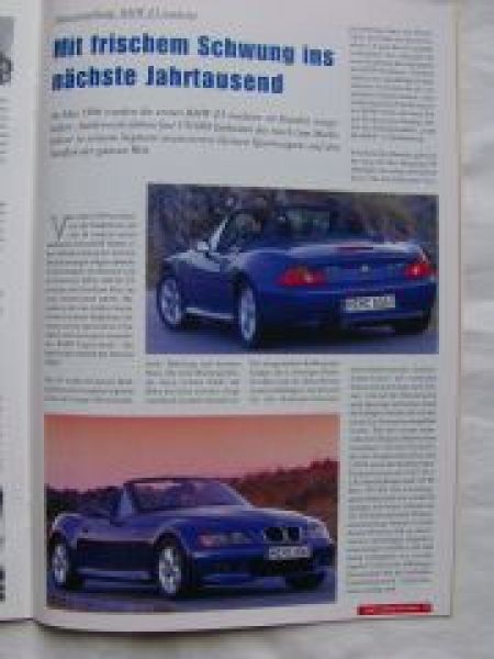 auto schau fenster 6/1999 Volvo C70 Cabriolet,E46 Touring,Yamaha