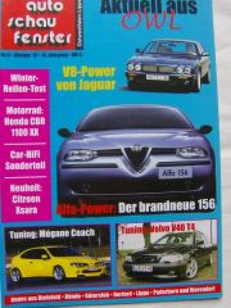 auto schau fenster 10/1997 BMW 323ti compact E36/5,Alfa 156,