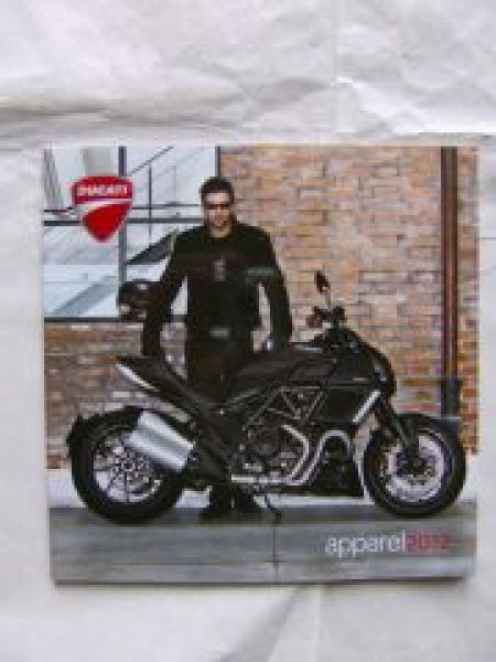 ducati apparel 2012 Zubehör Accessoires Katalog NEU