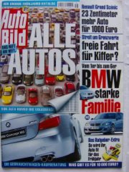 Auto Bild 16/2004 BMW Concept M5 E60,W140,Mazda 323,MX-5,Agila,A