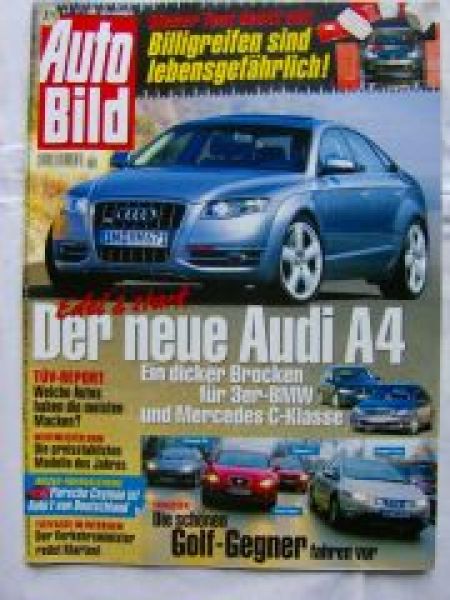 Auto Bild 4/2006 Citroen C4 vs. Mazda 3 vs. Civic vs.Seat Leon,
