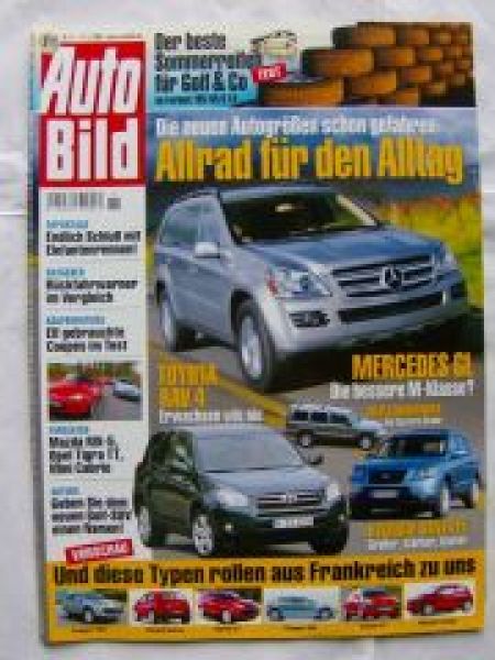 Auto Bild 11/2006 Mercedes GL,Toyota RAV4, Jeep Commander,Hyunda
