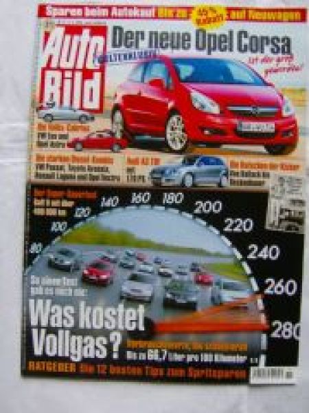 Auto Bild 19/2006 Audi A3 TDI,VW Eos, Astra Cabrio,Chevrolet Epi