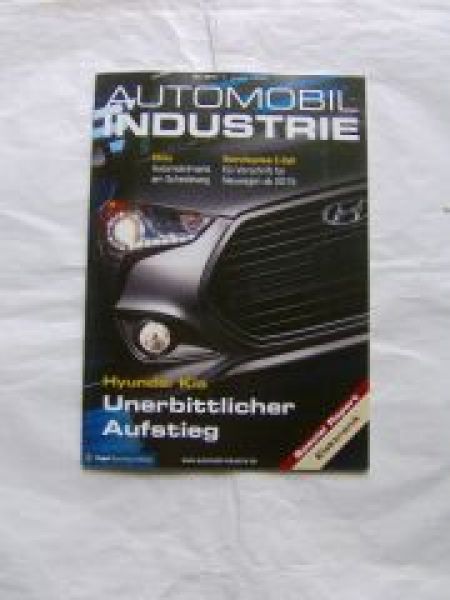Automobil Industrie 5/2012 Special Elektronik,Hyundai,Kia,Porsch