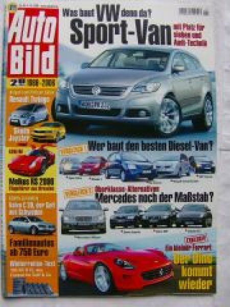 Auto Bild 40/2006 Volvo C30, S80,C6,Superb,W211,Grand Scènic, To