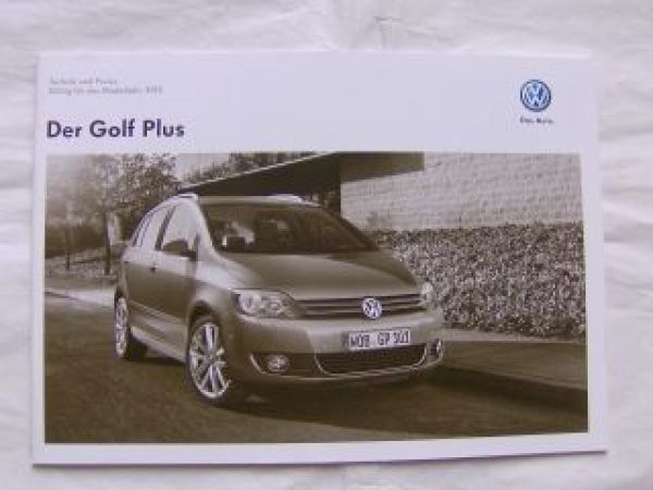VW Golf Plus 23. Dezember 2011 NEU