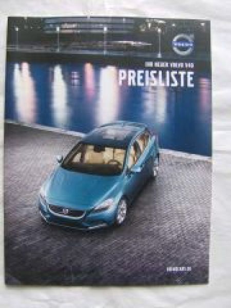 Volvo V40 T3 T4, D2,D3,D4 19.März 2012 NEU