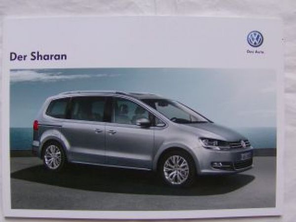 VW Sharan Prospekt Oktober 2011 NEU