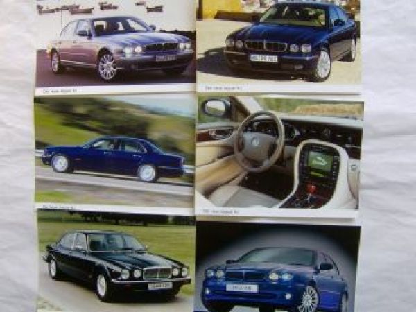 Jaguar XJ Pressemappe X350 +Fotos  +XJ6 Serie III