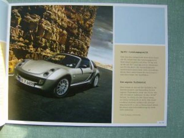 Smart roadster & roadster-coupe 2004 Prospekt