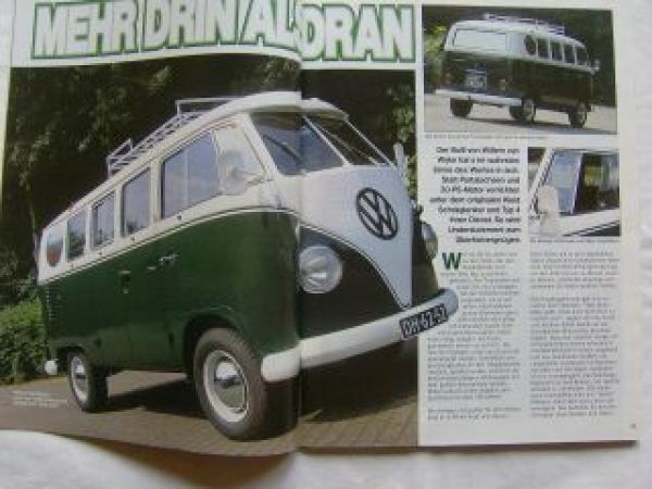 VW Scene 1/1999 Karmann Typ4,T1,Polo,1600L Automatik,Riot