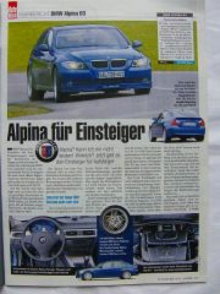 Auto Bild 47/2005 Citroen C6 vs. DS,X5 E53, Cayenne (955),