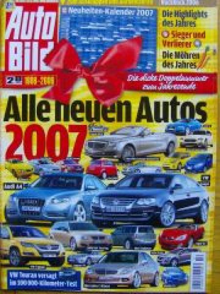 Auto Bild 51/52 2006 VW Touran 2.0TDI Dauertest,Opel GT, Omega A