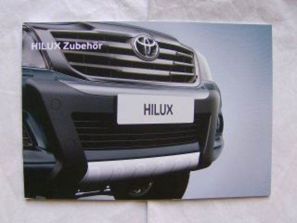 Toyota Hilux Zubehör September 2011 NEU