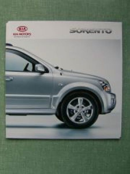 Kia Sorento Prospekt 2007 +Preisliste