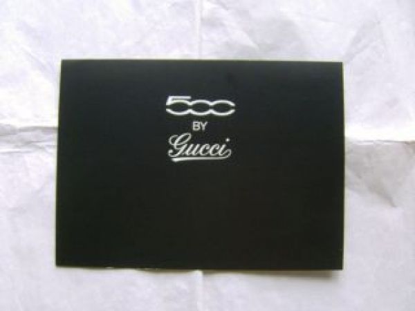 Fiat 500 +500C by Gucci Preisliste 10.August 2012 NEU
