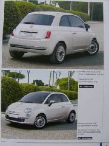 Fiat 500 & 500C Lineaccessori Zubehör März 2012