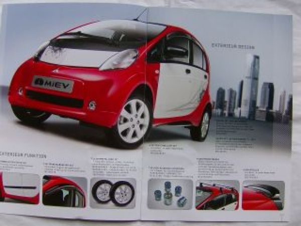 Mitsubishi i MiEV Zubehörprogramm April 2011 Prospekt