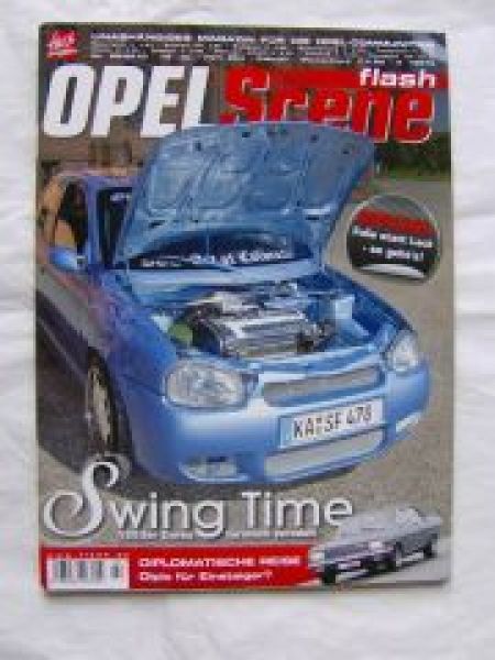 Opel Scene flash 2/2010 Diplomat A,Corsa B,Astra F,Rekord L