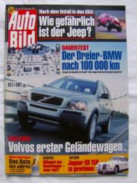 Auto Bild 48/2001 BMW 318i E46 Dauertest,Opel Agila,Daihatsu Cuo