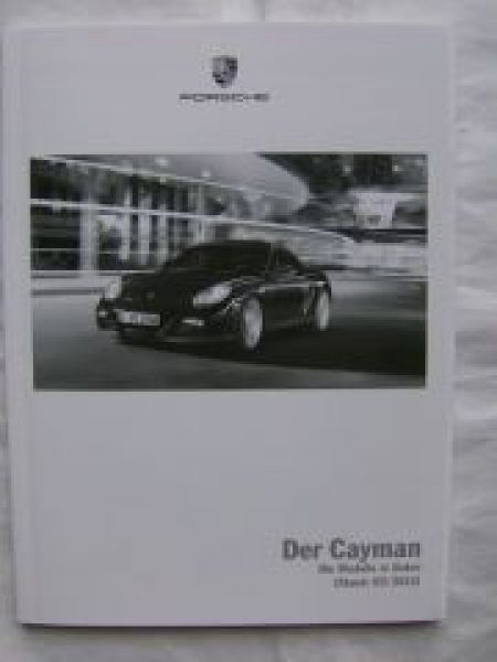 Porsche Cayman (Typ 987) März 2012 NEU