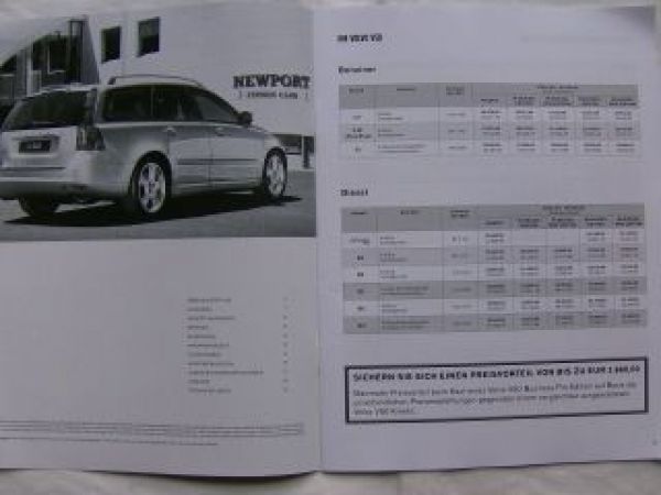 Volvo V50 Benziner/Diesel Oktober 2011 NEU