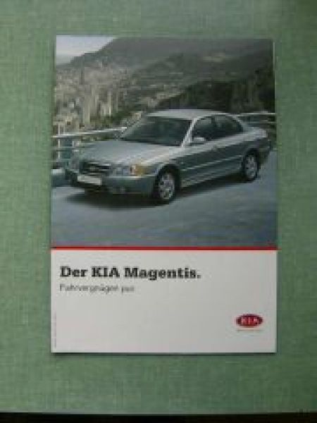Kia Magentis 2003 Prospekt NEU