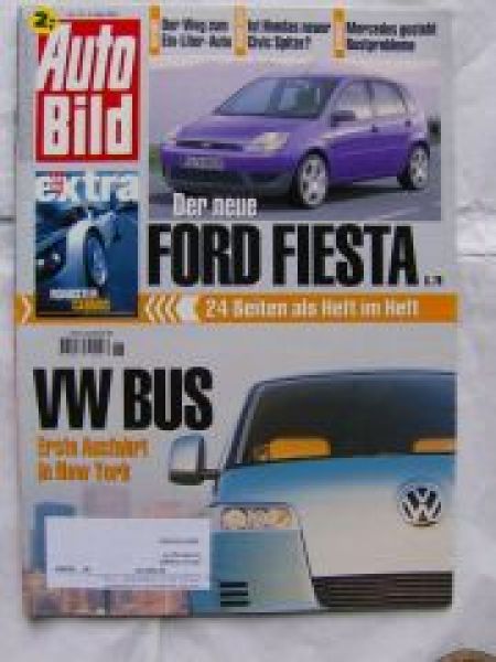 Auto Bild 18/2001 VW Bus, Roadster & Cabrios Spezial,X5 3.0d E53